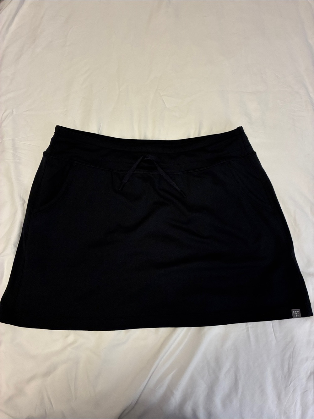 Title Nine Black Athletic Skort with Drawstring